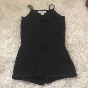 H&M romper size 7/8 black kdr2